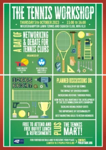 The Tennis Workshop flyer