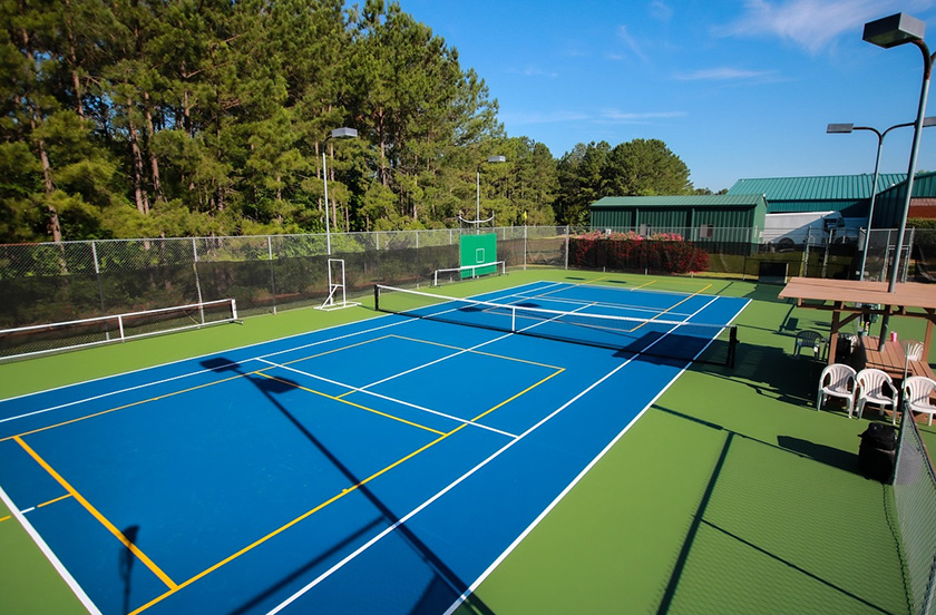 Pickleball court